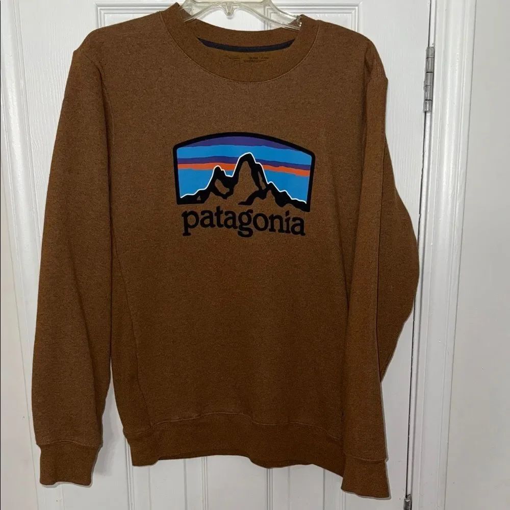 Patagonia Men's Brown Crewneck Sweater